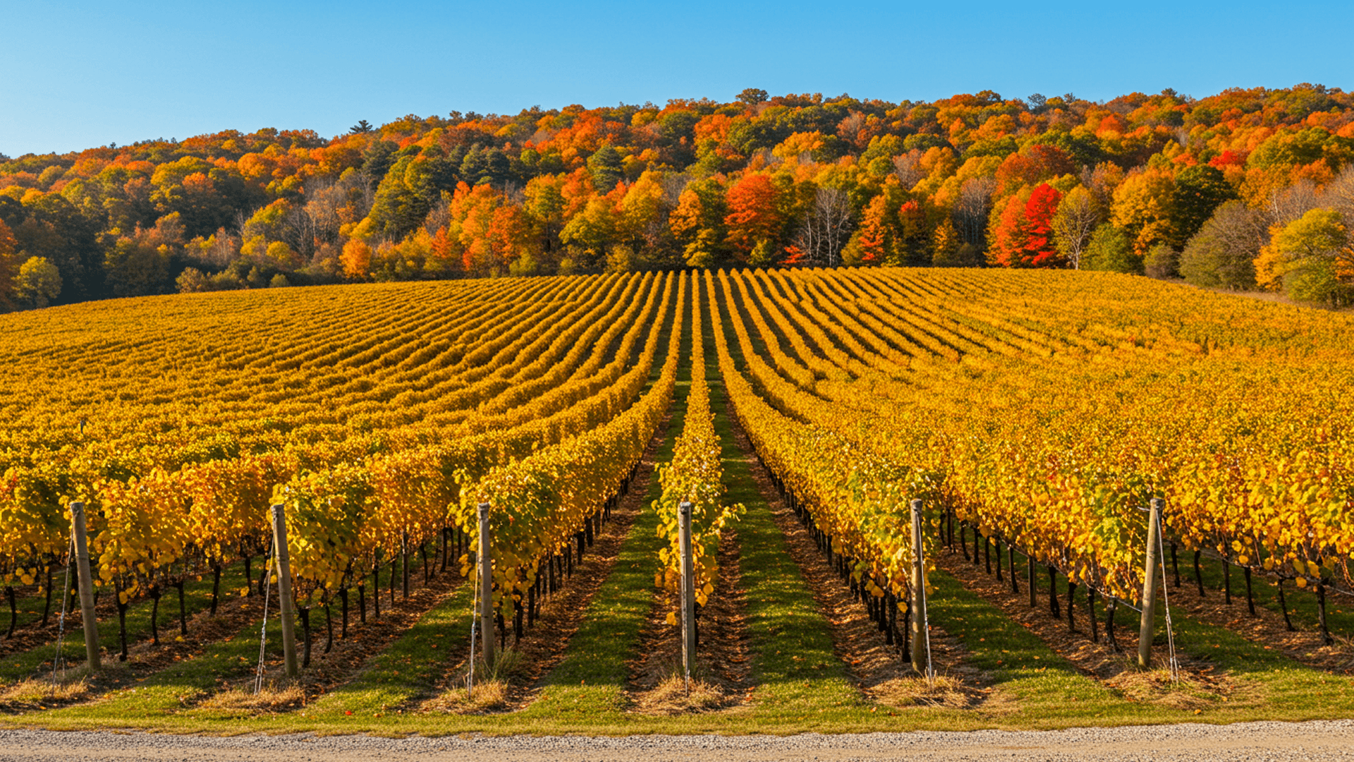 Vineyard landscape